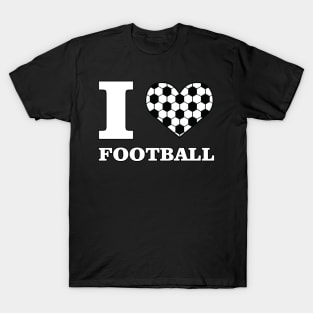 I Love Football / Soccer T-Shirt